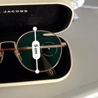 Montatura occhiali da vista dorati