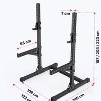 Rack Palestra Squat Bilanciere con accessori…leggi