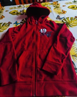 Maglione vintage, pile, da bambino, 8/10 anni