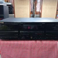 Cassette deck Kenwood doppia cassetta