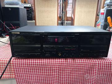 Cassette deck Kenwood doppia cassetta