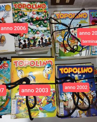 Mega Lotto Topolino Disney Anni 2001-2007)📚