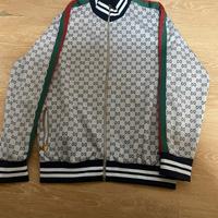 Felpa zip gucci