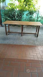 Tavolo smontabile con prolunga