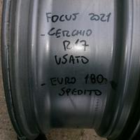 Cerchio usato focus 2021 r17