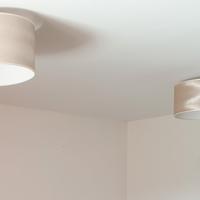 Coppia Lampadari in tessuto