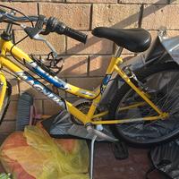 Bicicletta Magnum 24" Gialla 