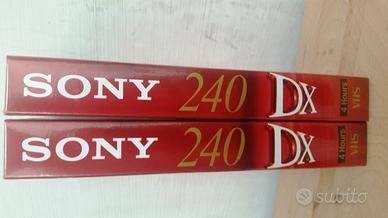 VHS nuove e sigillate 19 ore di registrazione