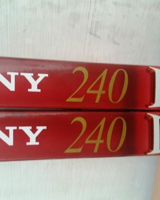 VHS nuove e sigillate 19 ore di registrazione