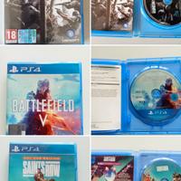 lotto tre videogiocgi PS4 