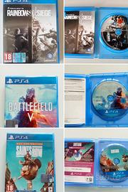 lotto tre videogiocgi PS4 