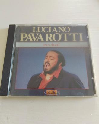 compact disc cd Luciano Pavarotti recital