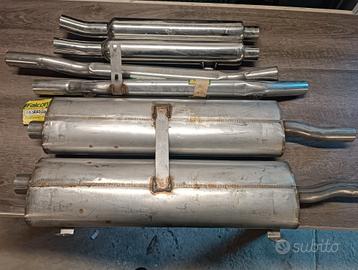 set scarico inox Jaguar E Type 3.8