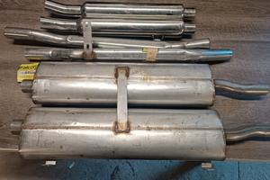 set scarico inox Jaguar E Type 3.8