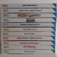 Giochi Wii Mario Sonic Pokemon star non riscattate