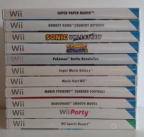 Giochi Wii Mario Sonic Pokemon star non riscattate