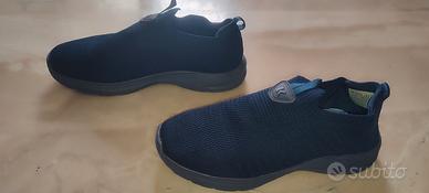 Sneakers slip on blu comodissime