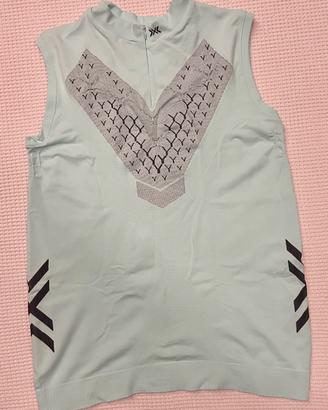 Canotta top tecnico zip donna X-Bionic Twice Run