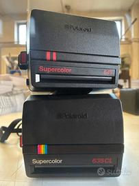 2 Fotocamere Polaroid Supercolor 645 e 635CL