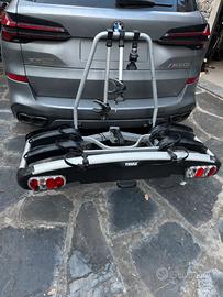 Portabici Thule per gancio traino