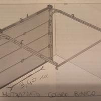 Portone motorizzato - colore bianco