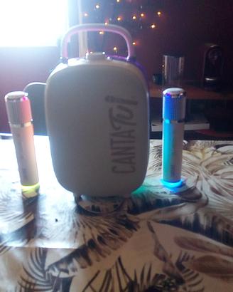 karaoke portatile usato pochissimo