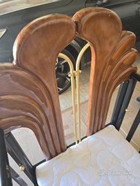 Culla in legno Massello conpletamente restaurata