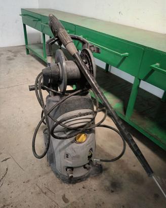 banco da lavoro in ferro verniciato da mt.4 nuovo