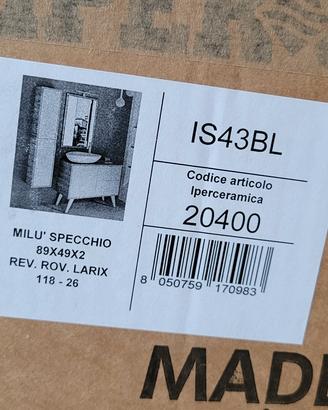 specchio bagno Iperceramica 