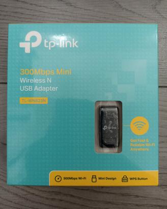 TP-Link Adattatore Wifi USB mini 300mbps