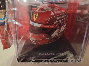 Spark casco Ferrari Charles Leclerc 2024 1/5
