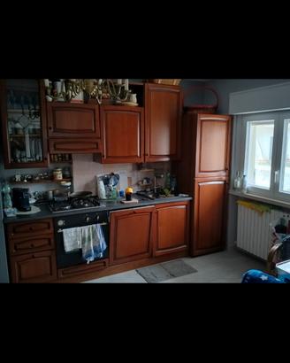 cucina in legno ciliegio 