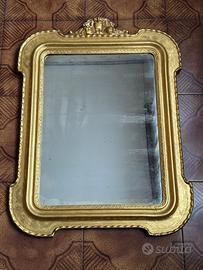 Specchio dorato antico