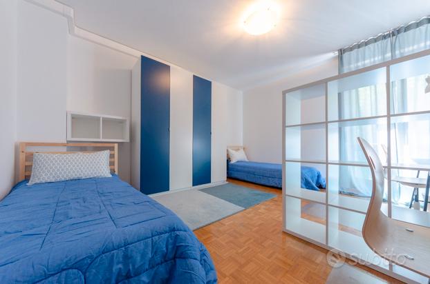 Posto letto in doppia con utenze e spese incluse