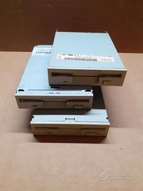 Lotto di 3 Lettori Floppy