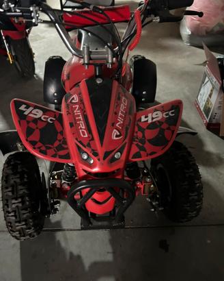 MINI QUAD 50cc per passaggio a categoria sup