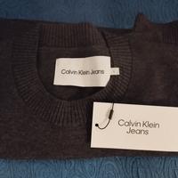 Cardigan girocollo Calvin Klein taglia L nuovo