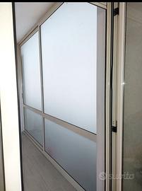 veranda doppia apertura
