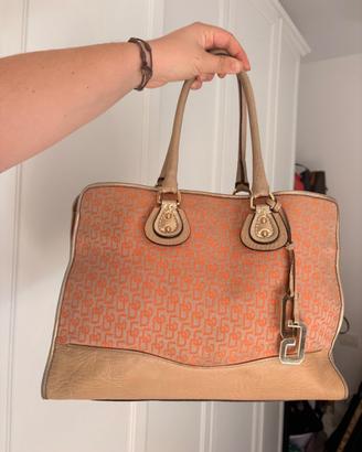 Borsa Dolce Gabbana con monogram in pelle e tela