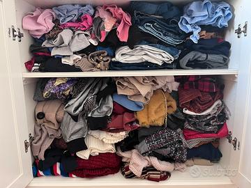 Lotto casuale 9 capi misti, taglia S/M donna