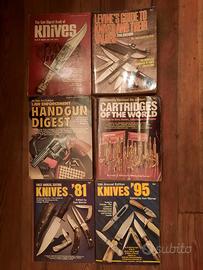 Repertori dedicati a coltelli, armi e munizioni 