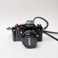 Nikon F3 HP + nikkor 50mm f1.4 e Nikkor 24mm f2.8