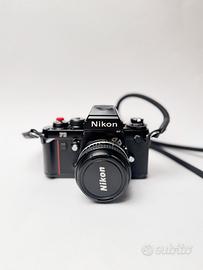 Nikon F3 HP + nikkor 50mm f1.4 e Nikkor 24mm f2.8