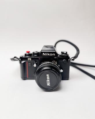 Nikon F3 HP + nikkor 50mm f1.4 e Nikkor 24mm f2.8