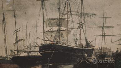 Foto stampata a mano su tela riproduzione quadro c