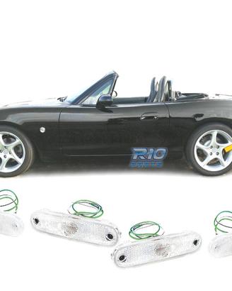 FRECCIE LATERALI PER MAZDA MX5 89-05 BIANCO