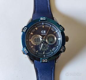 Orologio Sportivo CS Dual Time-Analogico/Digitale