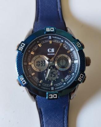 Orologio Sportivo CS Dual Time-Analogico/Digitale