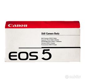 Solo Scatola Canon EOS 5 Body Analogica anni '90