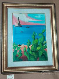 QUADRO - OLIO SU TELA - TOZZI '89